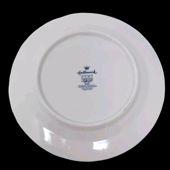 Hallmark Sakura Star Light Coffee Tea Cup Saucer Porcelain Blue Gold Celestial - Picture 8 of 10